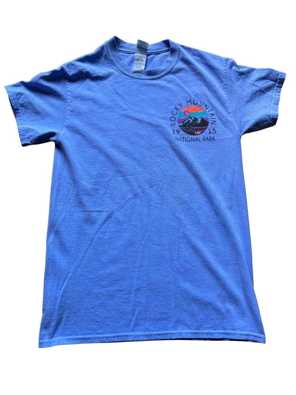 Gildan Rocky Mountain National Park Tee - Blue